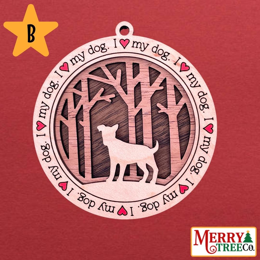 I ❤️ My Dog Series - General and Specialty Silhouettes