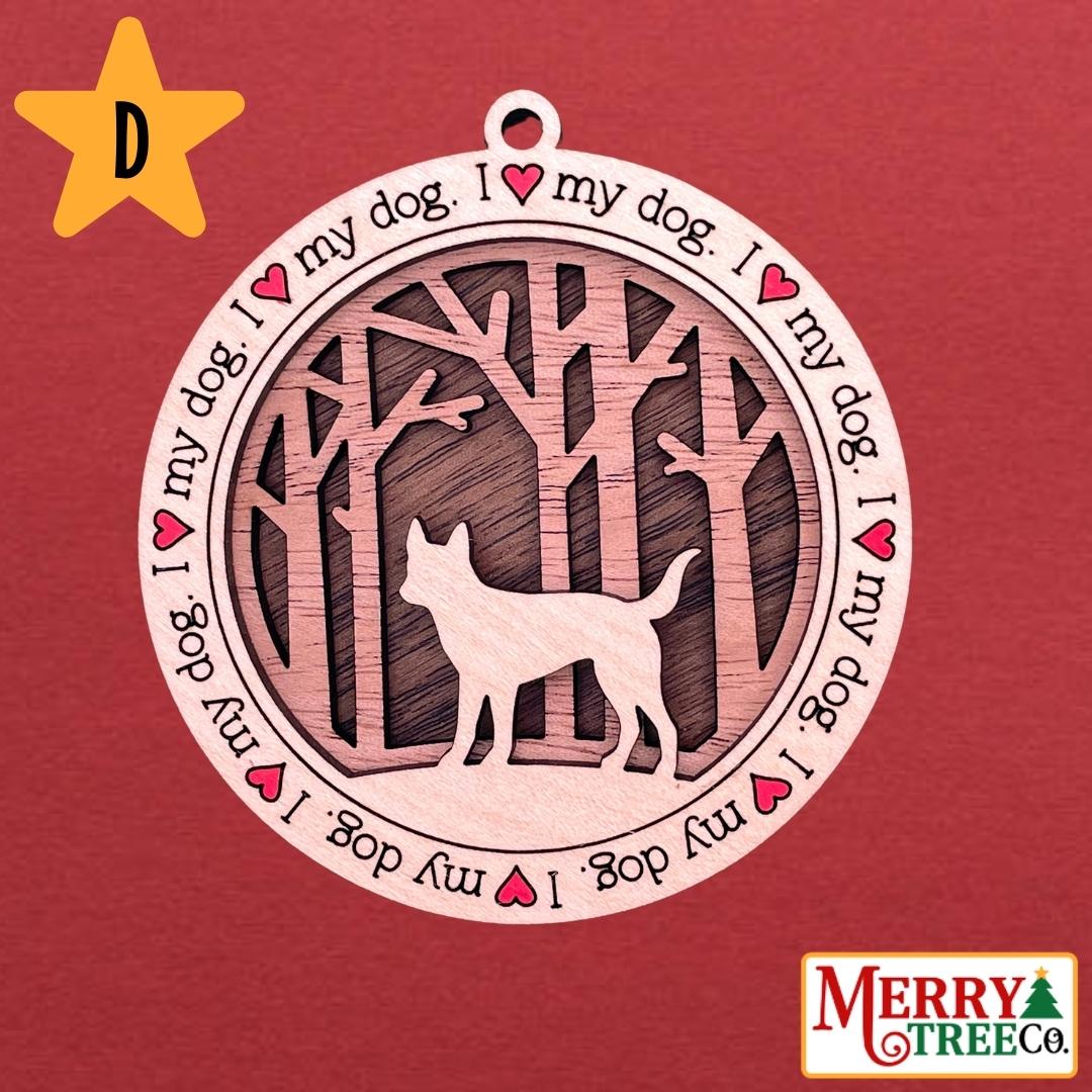 I ❤️ My Dog Series - General and Specialty Silhouettes