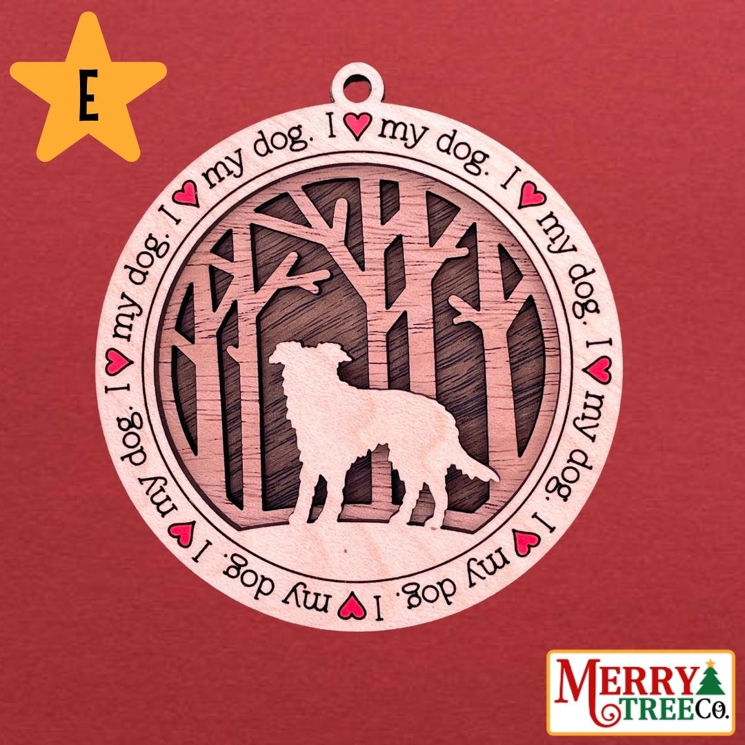 I ❤️ My Dog Series - General and Specialty Silhouettes