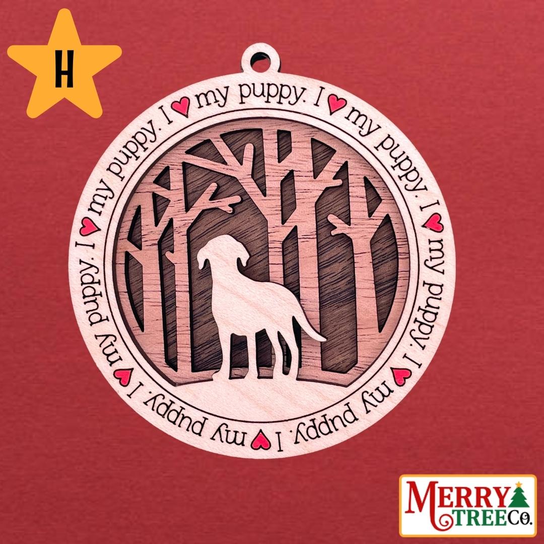 I ❤️ My Dog Series - General and Specialty Silhouettes